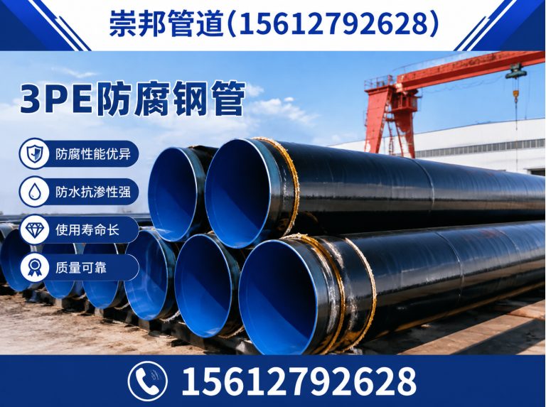 沧州渤海新区聚氨酯保温钢管展示图